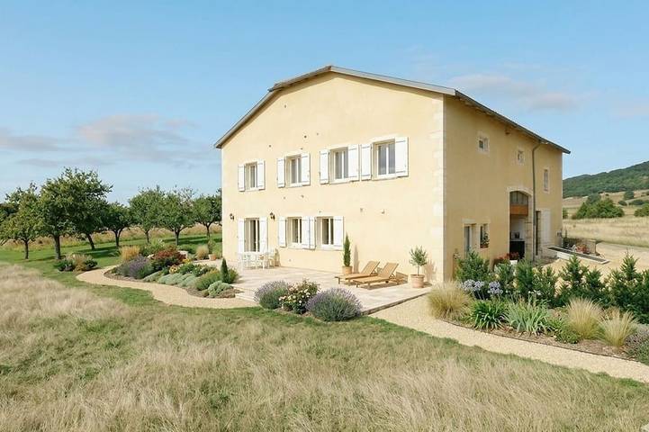 Gîte pour 6 personnes, avec Jardin