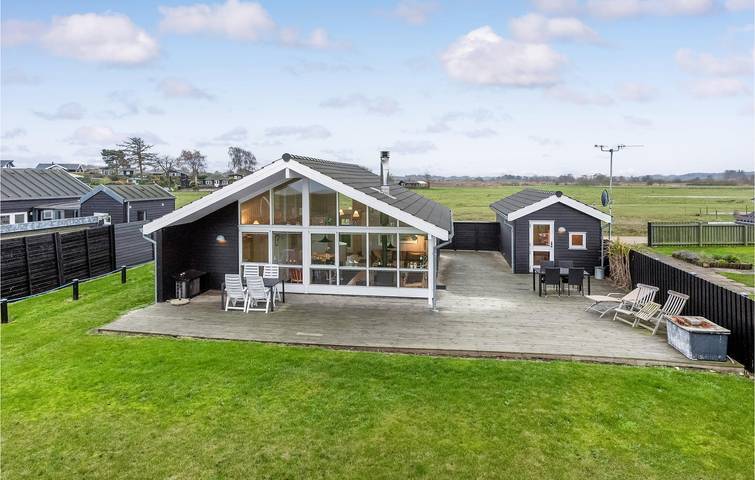 Ferienhaus für 6 Personen, mit Terrasse und Garten sowie Sauna in Høll - 2
