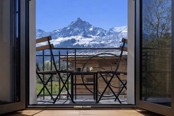Gîte pour 4 personnes, avec balcon, animaux acceptés dans Les Bossons - 2