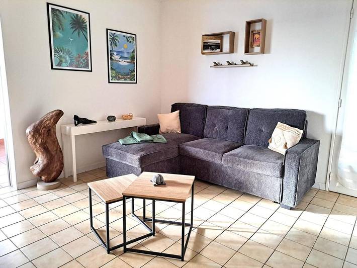 Gîte pour 6 personnes, avec balcon et vue à Manapy les Bains - 2