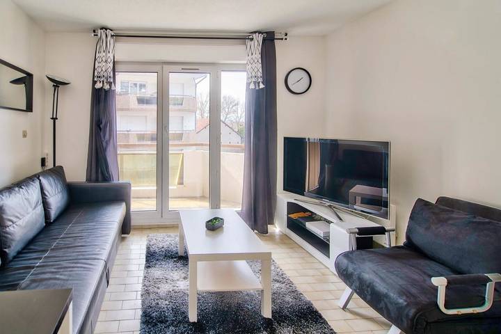 Gîte pour 4 personnes, avec balcon, animaux acceptés à Étrembières - 3