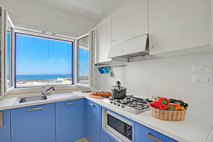 Penthaus für 5 Personen, mit Meerblick und Balkon sowie Terrasse in Torre Vado - 4