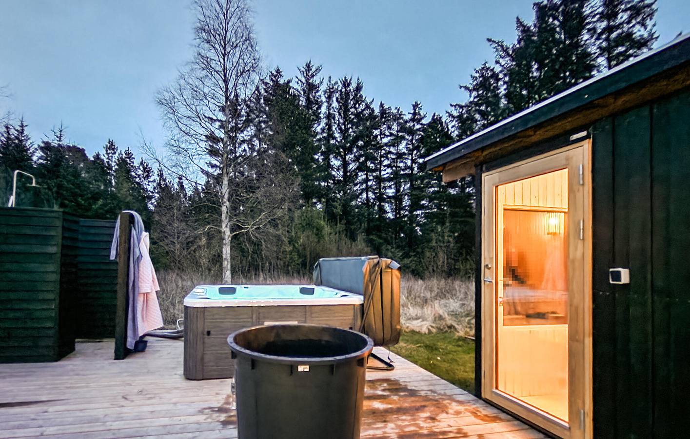 Ferienhaus für 6 Personen mit Terrasse in Napstjert, Jerup