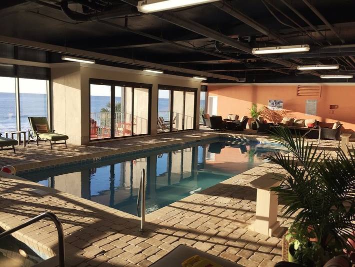Holiday rental for 2 people, with balcony and pool as well as hot tub and garden by Myrtle Beach