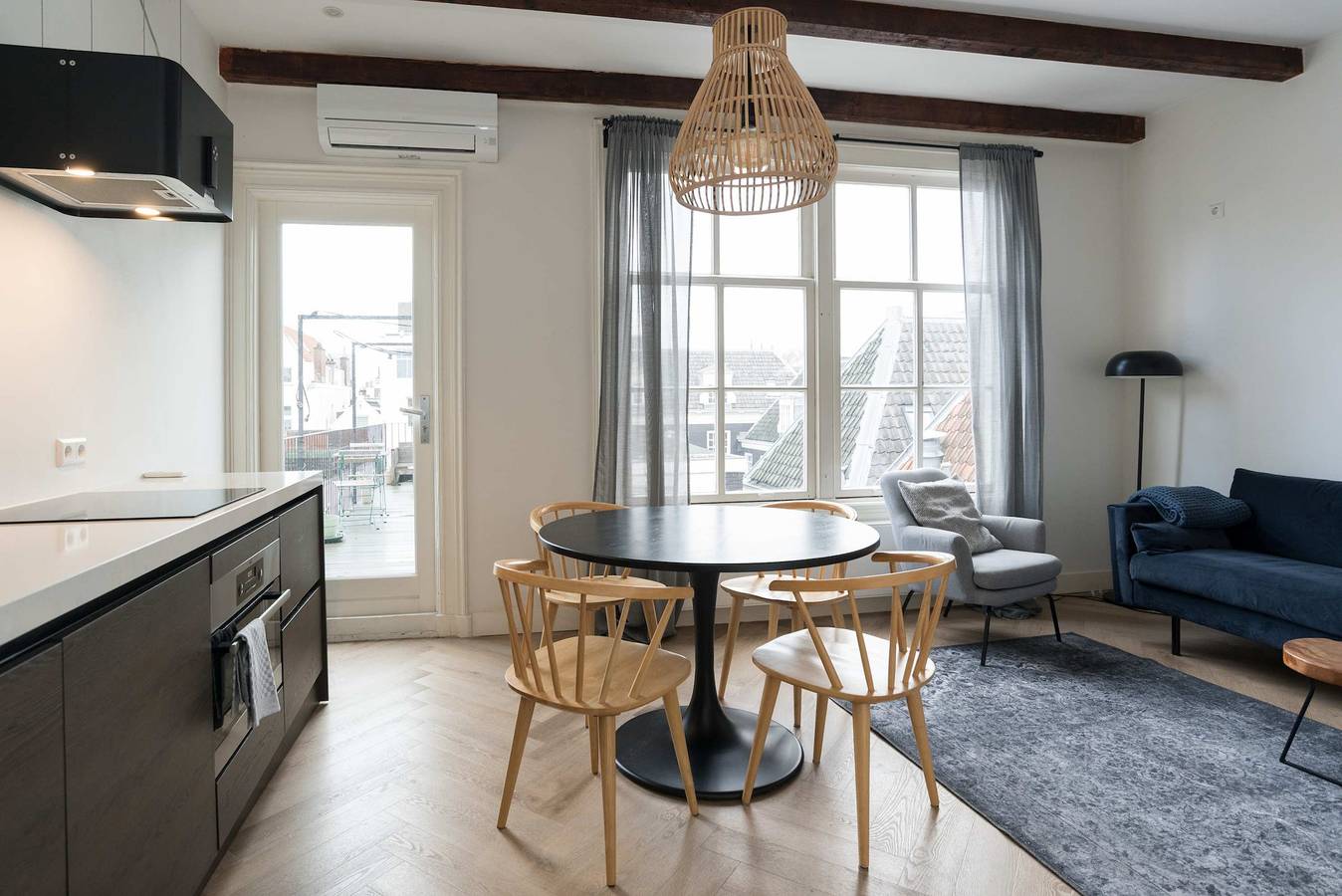 Ganze Wohnung, Ferienwohnung für 2 Personen mit Balkon/Terrasse in Holländische Küste