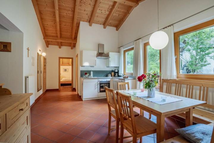 Ferienwohnung für 4 Personen, mit Balkon und Ausblick