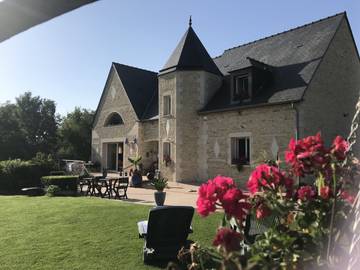 Chambre d’hôte pour 3 personnes, avec jardin, animaux acceptés dans Guéron