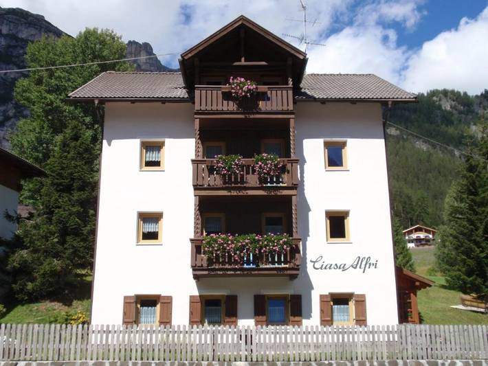 BnB für 3 Personen, mit Terrasse in Wengen (Italien)