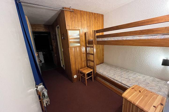 Gîte pour 4 personnes, avec balcon dans Arc 1800 - 2