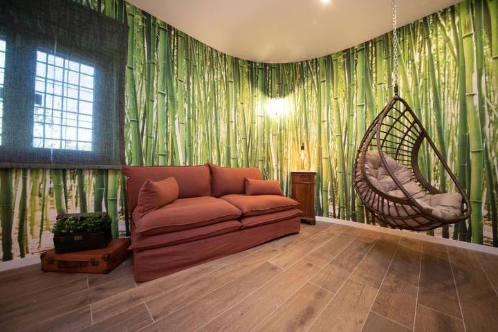 Appartamento per 2 persone, con Balcone e Terrazza nonché Giardino e Panorama a Fonte Nuova