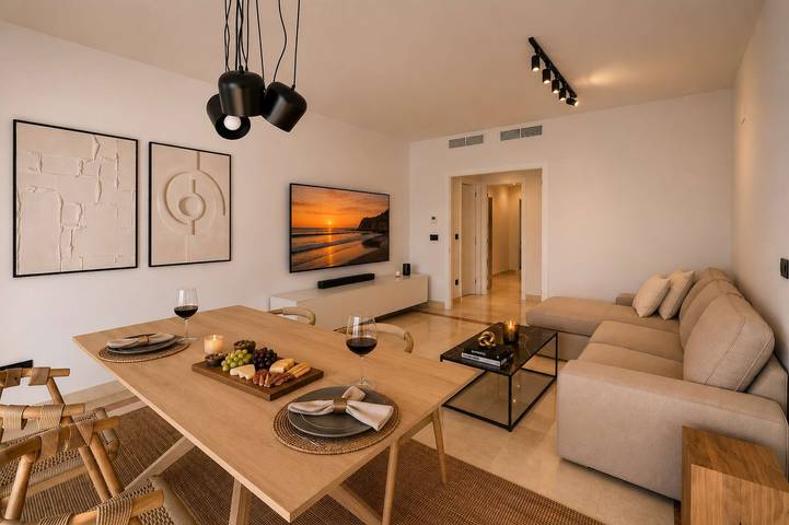 Vakantiewoning voor 4 personen, met tuin en zwembad in Puerto Banús