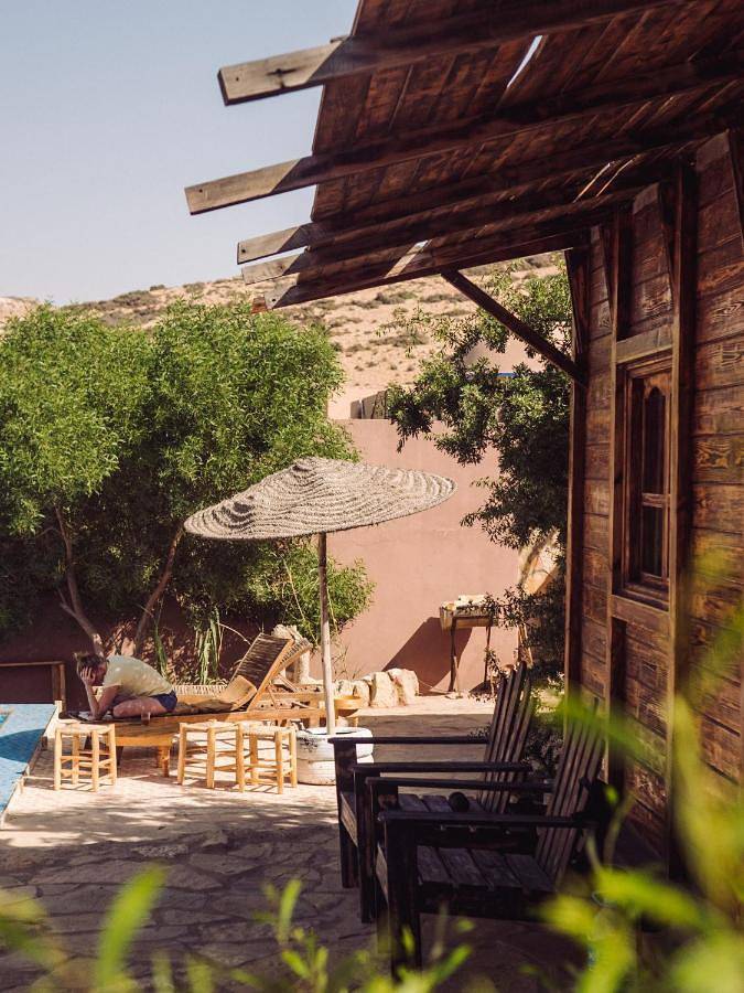 Location de vacances pour 2 personnes, avec jardin ainsi que terrasse et piscine dans Aftas Imsouane - 4