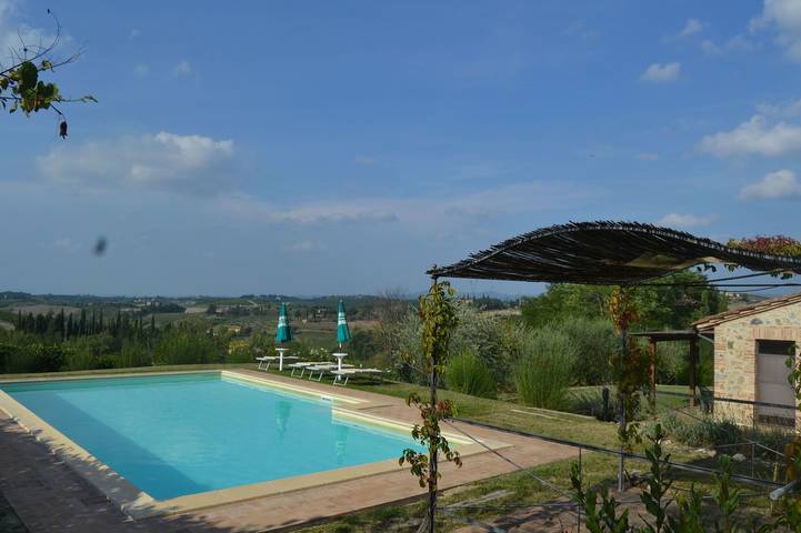 Location de vacances pour 7 personnes, avec jardin à San Gimignano - 3