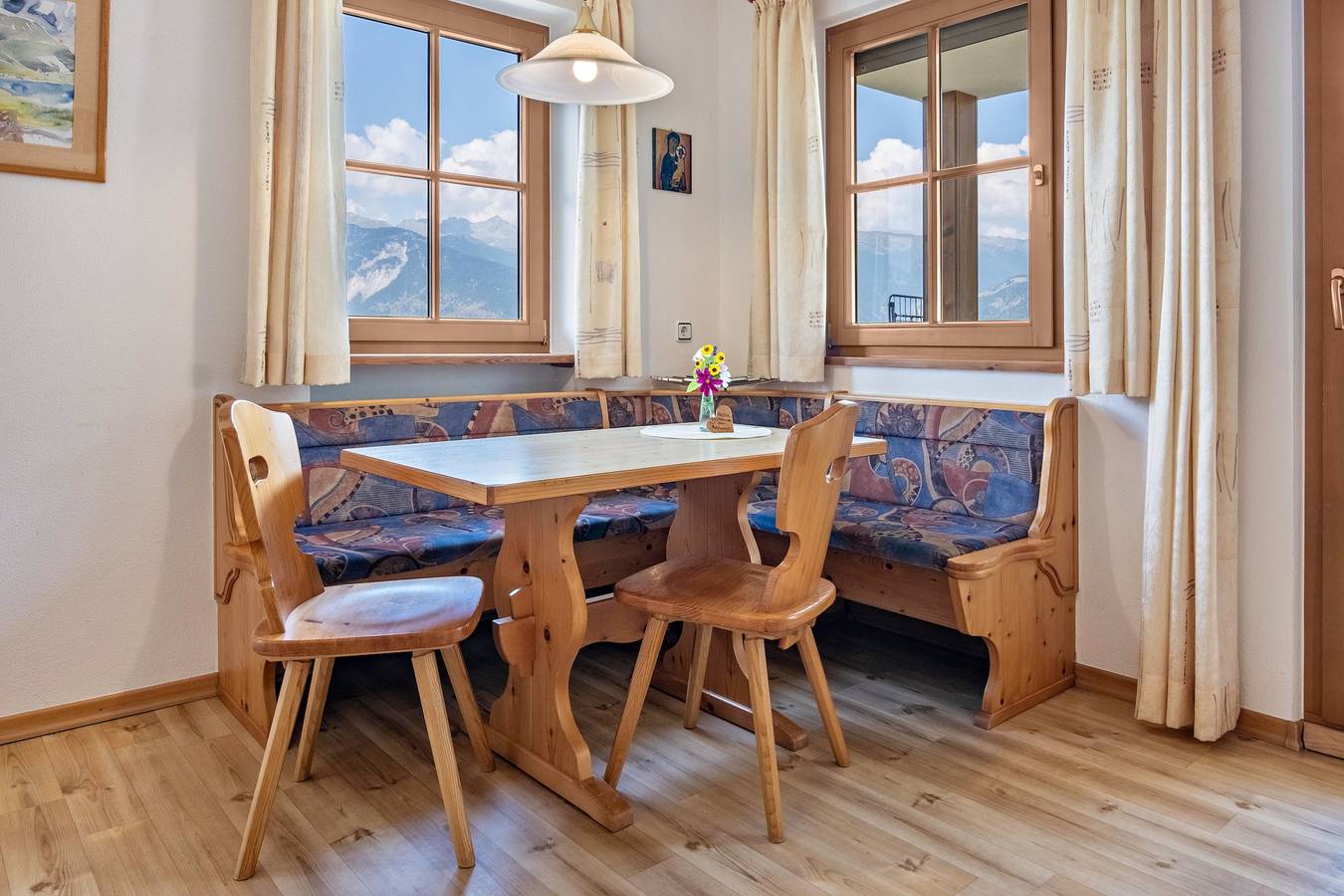 Ganze Wohnung, Ferienwohnung 'Patztauhof Glurnser Köpfl' mit Bergblick, privater Terrasse und Wlan in Schluderns, Saldurkamm