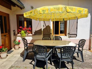 Gîte pour 4 personnes, avec jardin et terrasse, animaux acceptés dans Territoire de Belfort