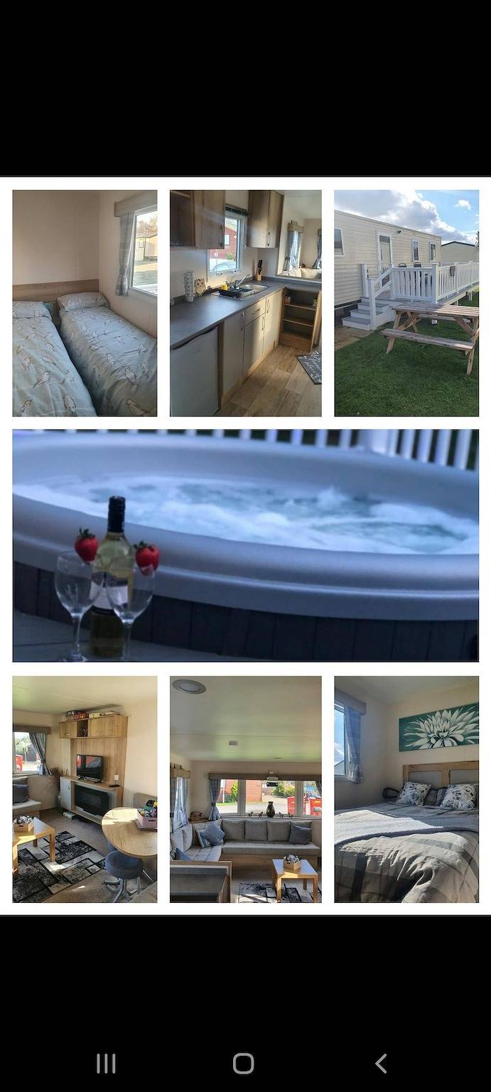 Cosy hottub caravan Retreat in Lincolnshire in Tattershall, Lincolnshire