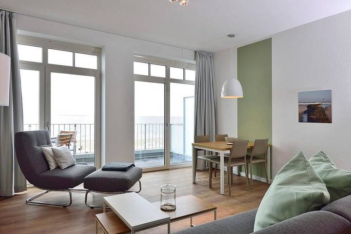 Ferienwohnung für 3 Personen, mit Balkon und Sauna auf Wangerooge - 2