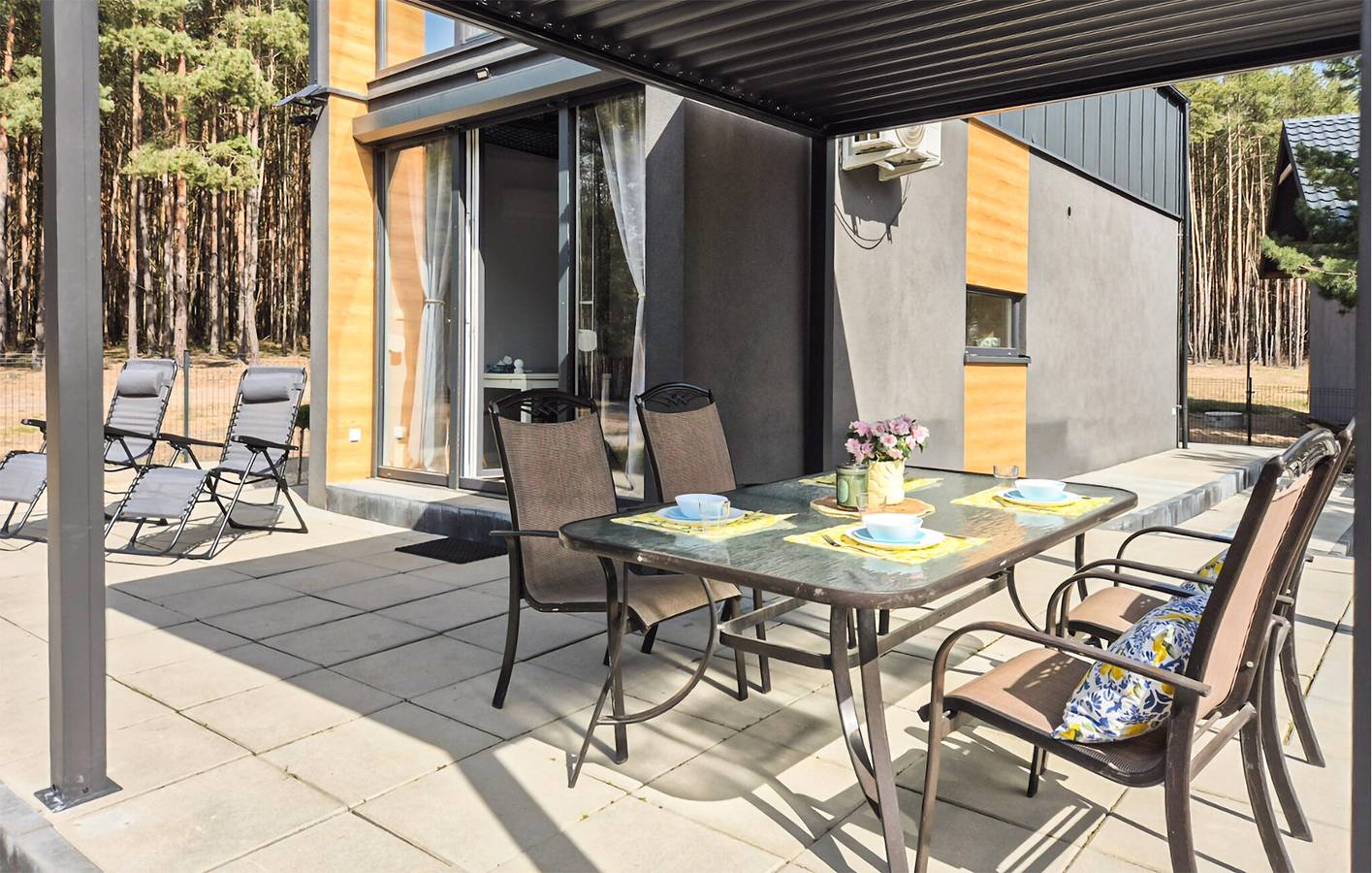 Casa de vacaciones para 6 personas con terraza in Voivodato de Cuyavia y Pomerania