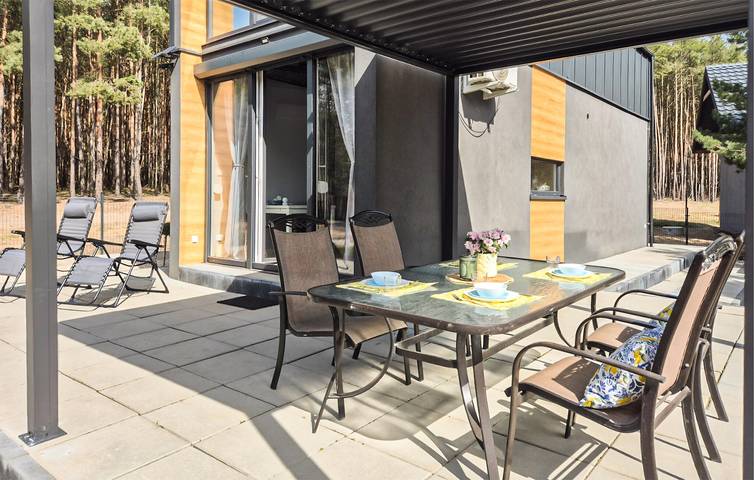 Casa de vacaciones para 6 personas con jardín in Voivodato de Cuyavia y Pomerania