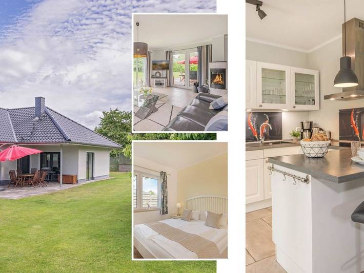 Ferienhaus für 8 Personen, mit Terrasse und Garten, mit Haustier auf Usedom