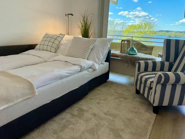 Ferienwohnung für 4 Personen, mit Balkon und Seeblick in Holsteinische Schweiz - 4