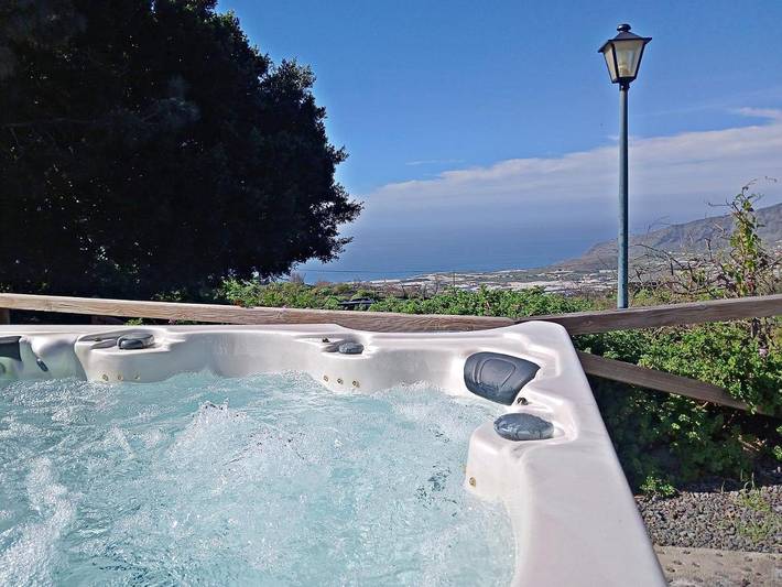 Casa rural para 4 personas, con vistas y jardín en La Palma