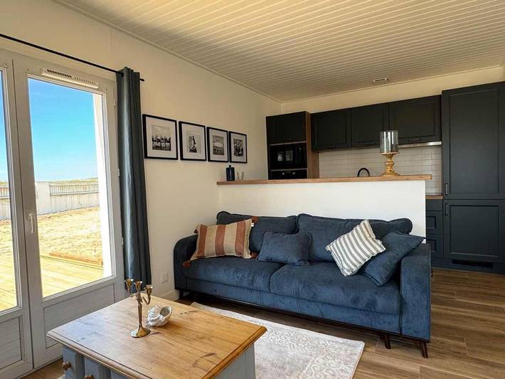 Location de vacances pour 8 personnes, avec vue et jardin dans Plage des Dunes (Bretignolles-sur-Mer) - 2