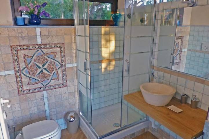Doppelhaushälfte mit Privatgarten und Panorama-Terrasse, 150 m. vom Strand in Porticcio, Grosseto-Prugna