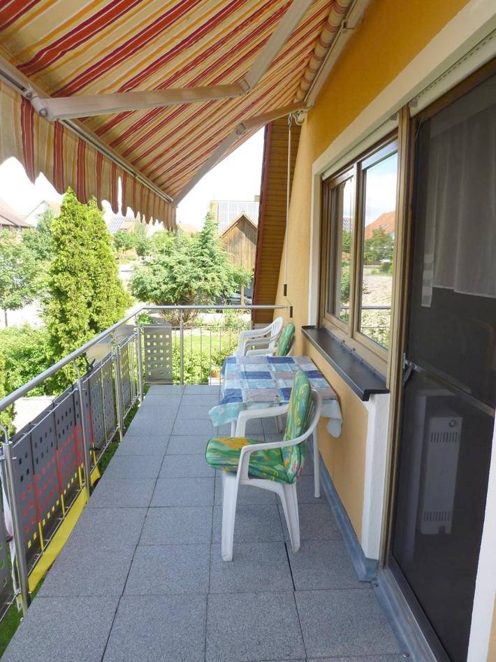 Ferienwohnung für 6 Personen, mit Balkon