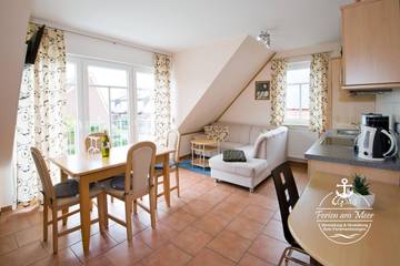 Ferienwohnung für 4 Personen, mit Balkon in Norddeich