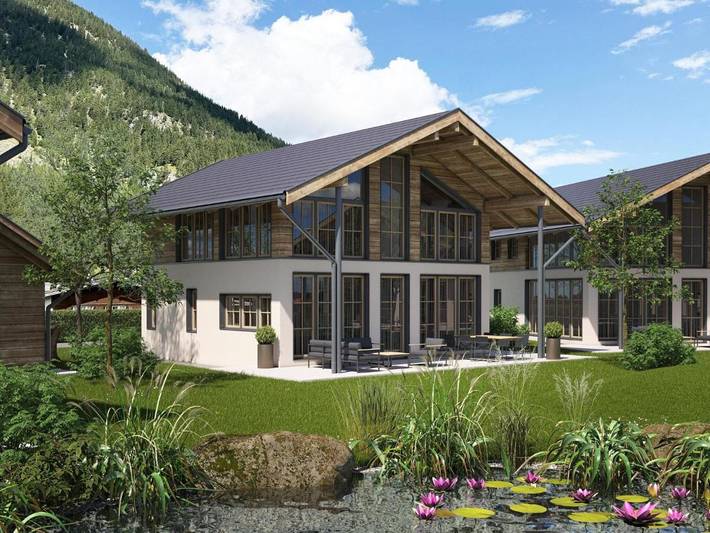 Chalet für 2 Personen, mit Terrasse und Sauna in Bichlbach