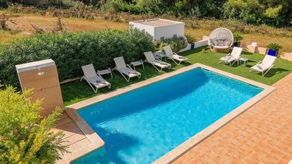 Villa in Cala Vedella, Sant Josep de sa Talaia für 8 