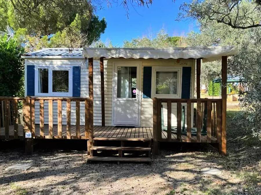 Camping maeva Escapades l'Emeraude du Verdon - Mobilheim 4 personen - Mobilheim Standard 3 Zimmer 4 Personen + Tv in Aups, Brignoles Region