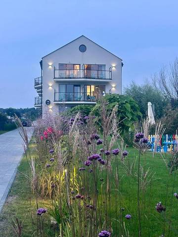 Ferienwohnung für 3 Personen, mit Ausblick und Garten in Halbinsel Hel