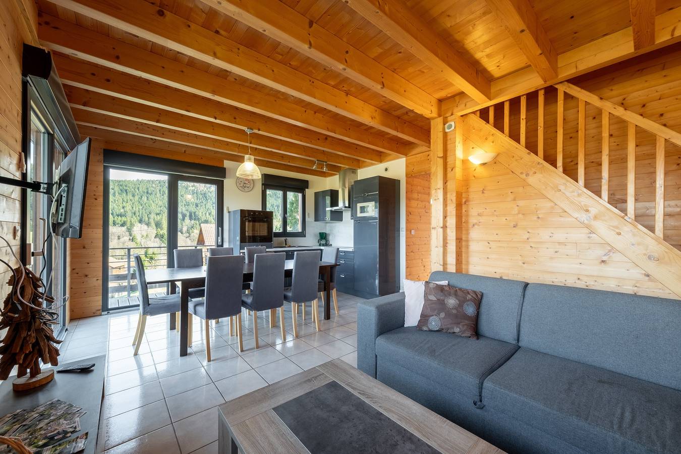 Chalet « La Vue De Longemer » : Vue Montagne, Terrasse et Jardin Privés in Xonrupt-Longemer, Parc naturel régional des Ballons des Vosges
