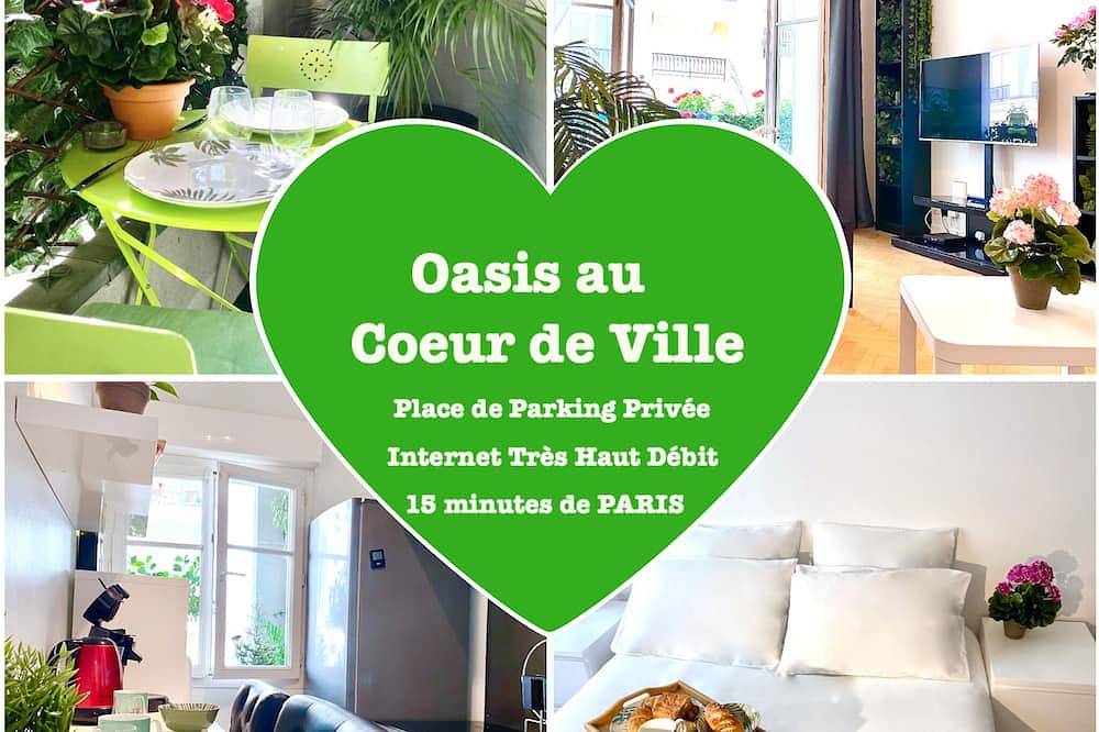 Ganze Wohnung, Oasis in the heart of town in Le Plessis-Robinson, Hauts-de-Seine