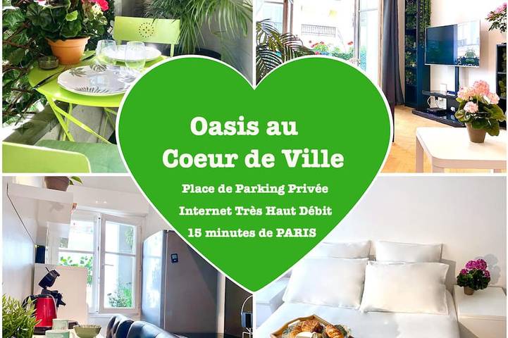 Appartement de vacances pour 4 personnes, avec balcon à Le Plessis-Robinson