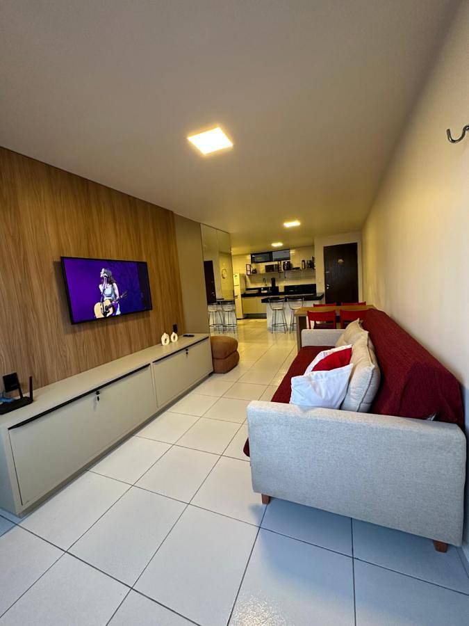 Casas e apartamentos de temporada para 3 pessoas, com piscina e terraço e ainda vista em Brisamar