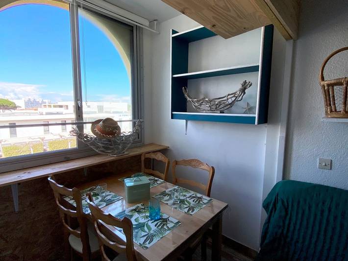 Studio pour 4 personnes, animaux acceptés