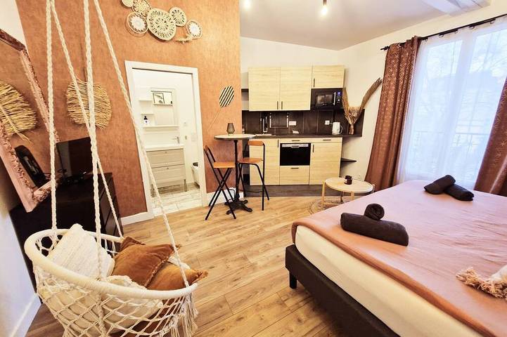 Appartement de vacances pour 3 personnes, avec jacuzzi à Clichy