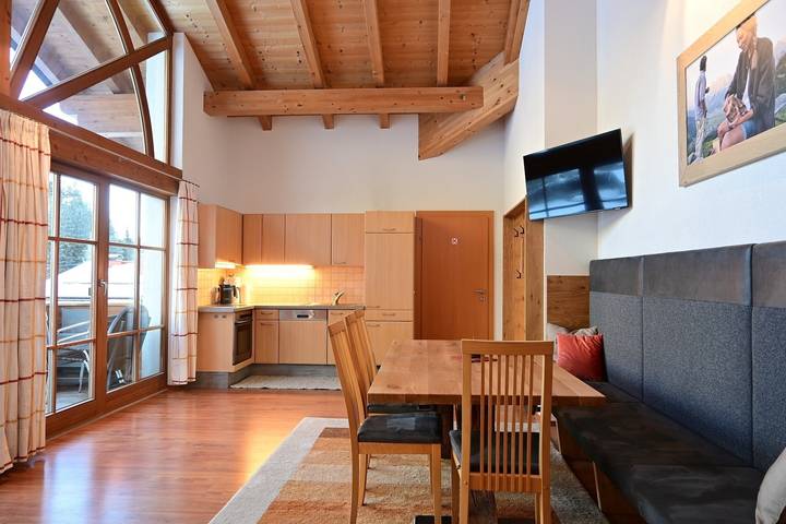 Ferienwohnung für 5 Personen, mit Terrasse und Ausblick sowie Sauna, mit Haustier in Biberwier - 3