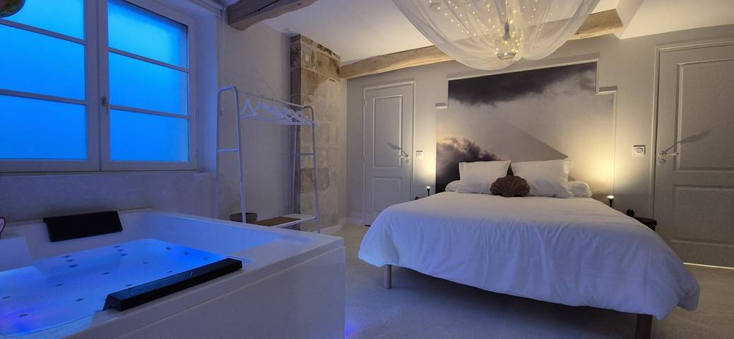 Appartement de vacances pour 2 personnes, avec jacuzzi