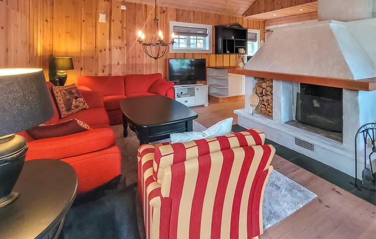 Ferienhaus für 9 Personen, mit Terrasse und Garten sowie Sauna in Folkestad - 3