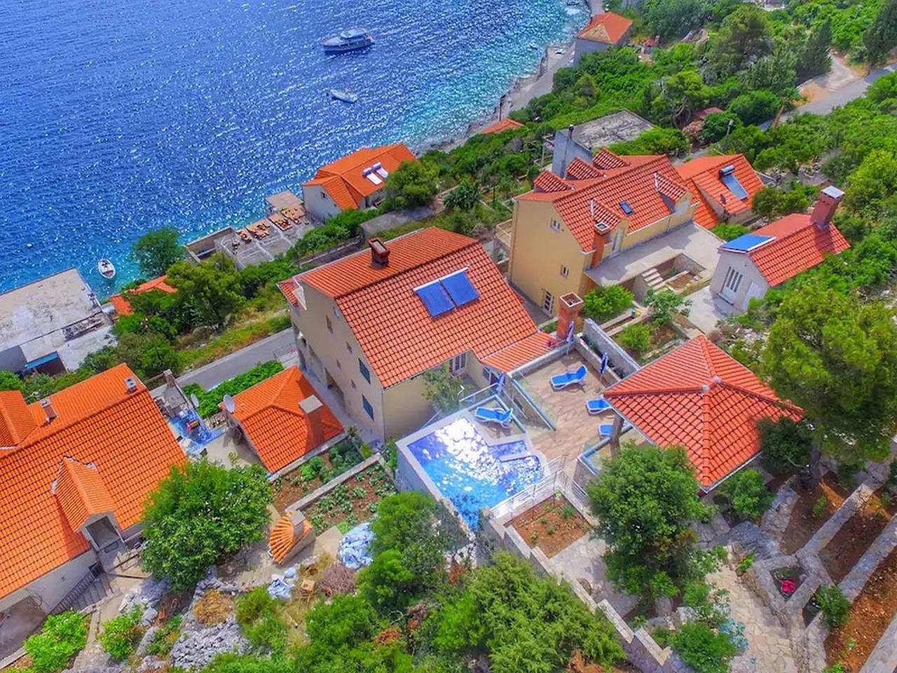 Ganze Wohnung, 2-Zimmer-Ferienwohnung am Strand Sobra, Mljet A-22926-a in Mljet