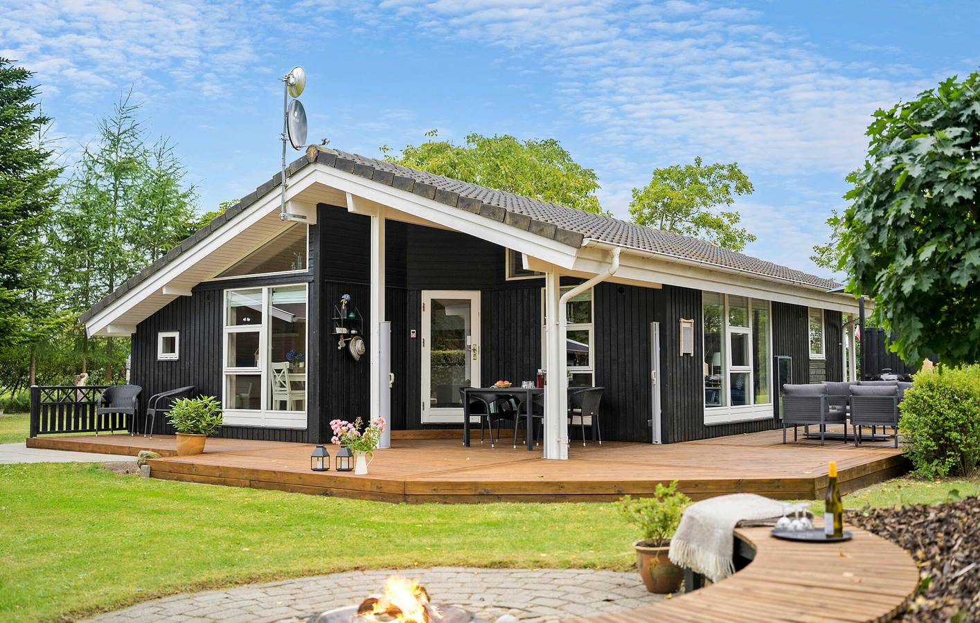 Vakantiehuis voor 6 personen met terras in Strandet, Limfjord in West-Jutland