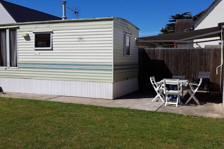 Mobil Home sur terrain privé in Saint-Martin de Bréhal, Bréhal