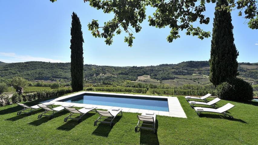 Location de vacances pour 2 personnes, avec jardin et terrasse, animaux acceptés à Radda in Chianti - 3