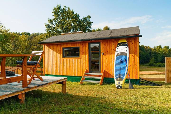 Camping für 3 Personen, mit Garten und Ausblick in Tschechien - 3