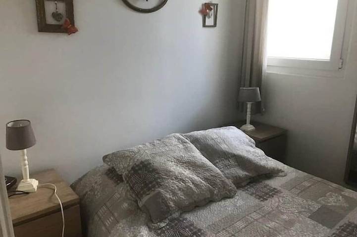 Ganze Wohnung, La Bassure de Baas-Apartment-Traditionell-Ensuite mit Bad-Meerblick in Ambleteuse, Boulogne-sur-Mer und Umgebung