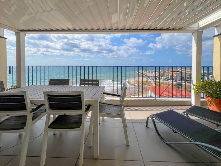 Appartement de vacances pour 6 personnes, avec terrasse ainsi que piscine et jardin - 1